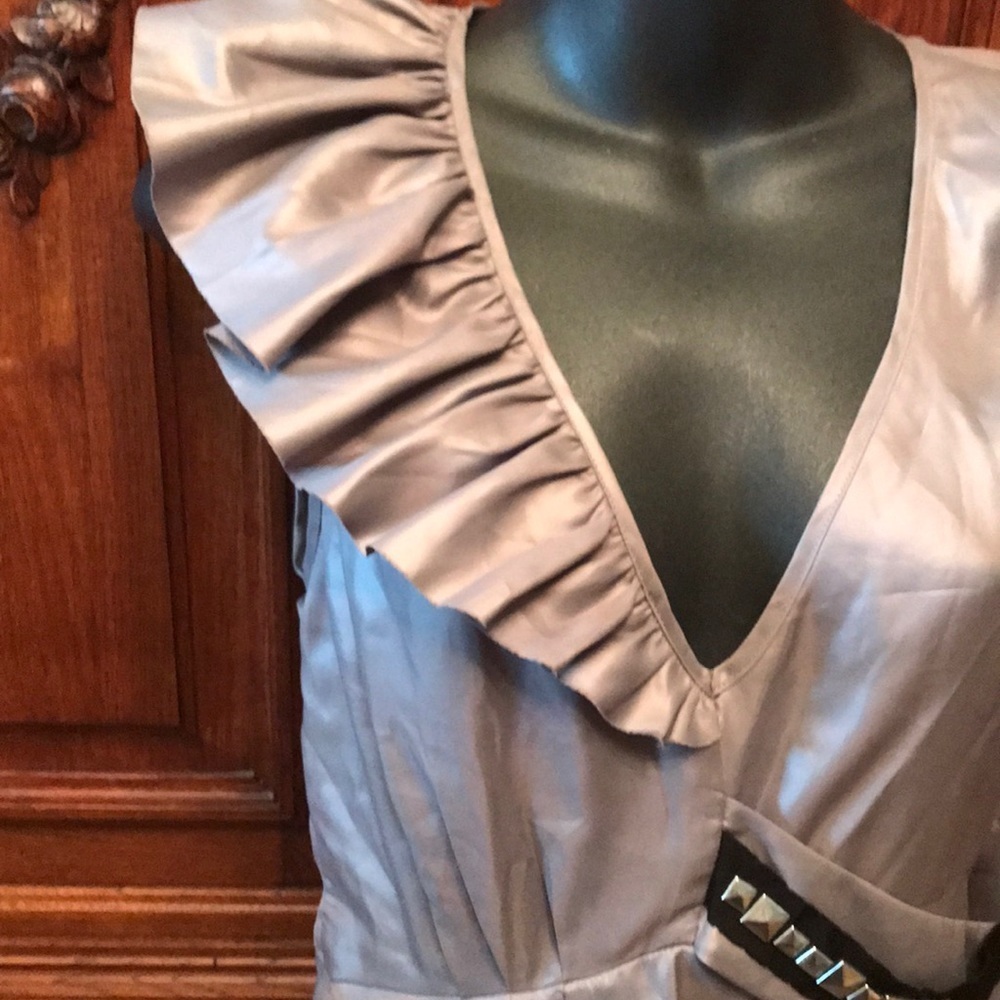 Pencey silver tunic top 2 - Picture 4 of 7